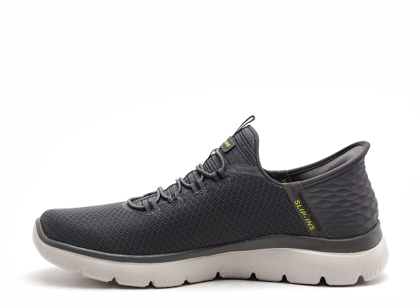 Skechers basses homme slipinsummit 232457 gris