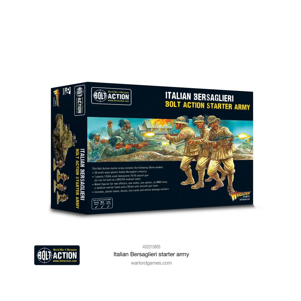 Bolt Action - Italian Bersaglieri Starter Army