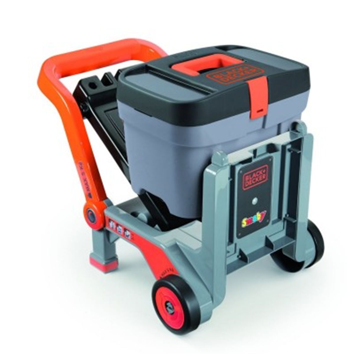 Diable et boîte de bricolage Black & Decker