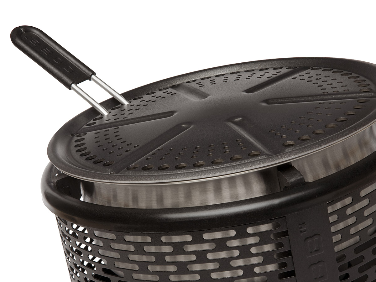 COBB Pro aluminiumgrijze tafelbarbecue