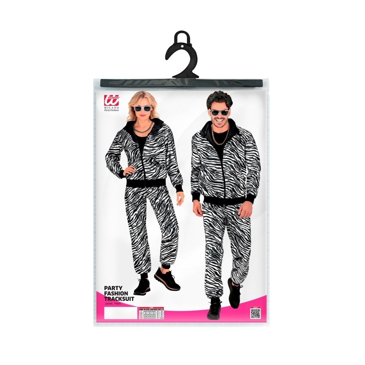 Costume Disco Party Silver M