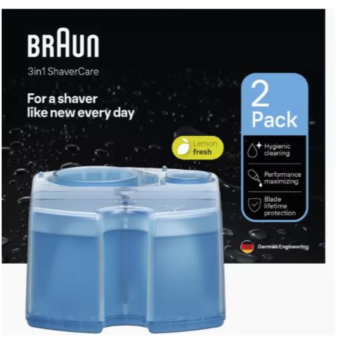 Braun Rasierer-Reinigungsstation Nachfüllkart. 2er