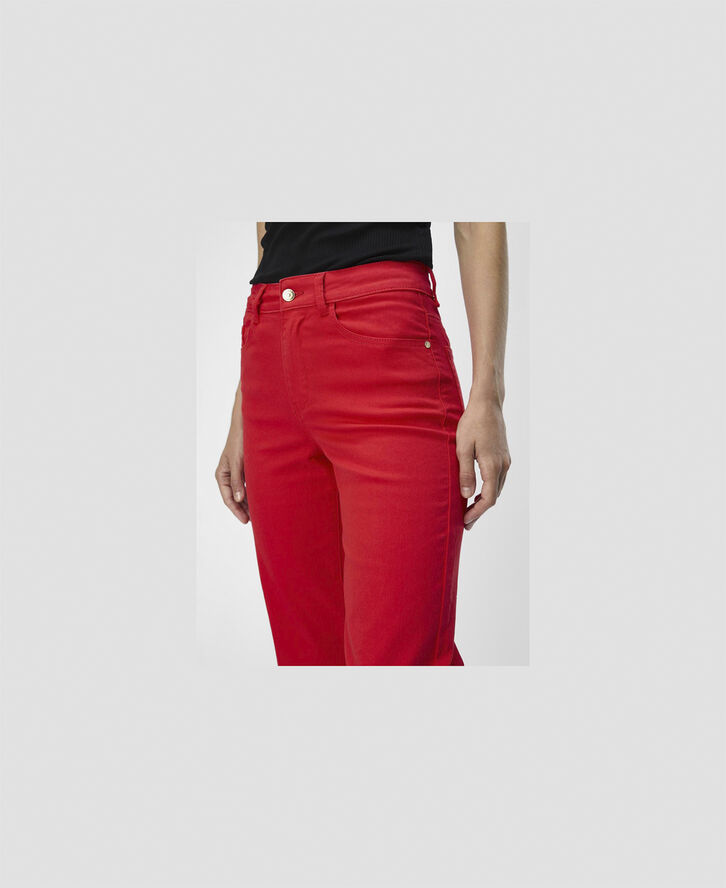 Object OBJMARINA MW TWILL JEANS NOOS Flame scarlet/col