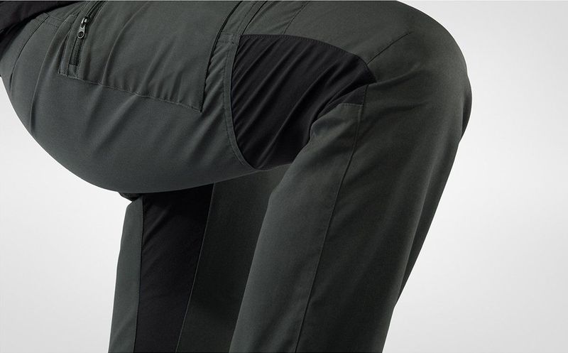 Fjällräven - Kaipak Trousers Curved - Dames - Groen - G-1000 Eco