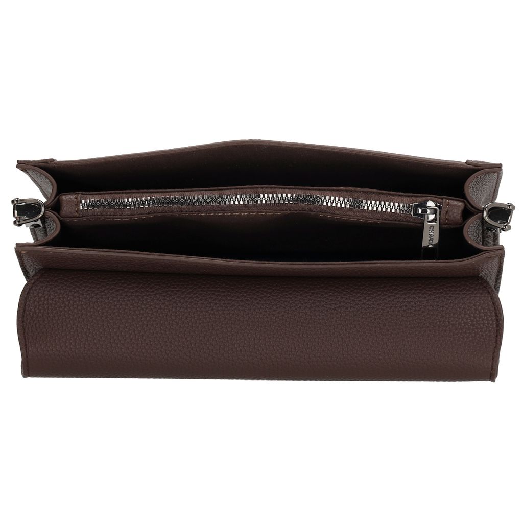 Charm London Monaco Handtas M Overslag Donkerbruin