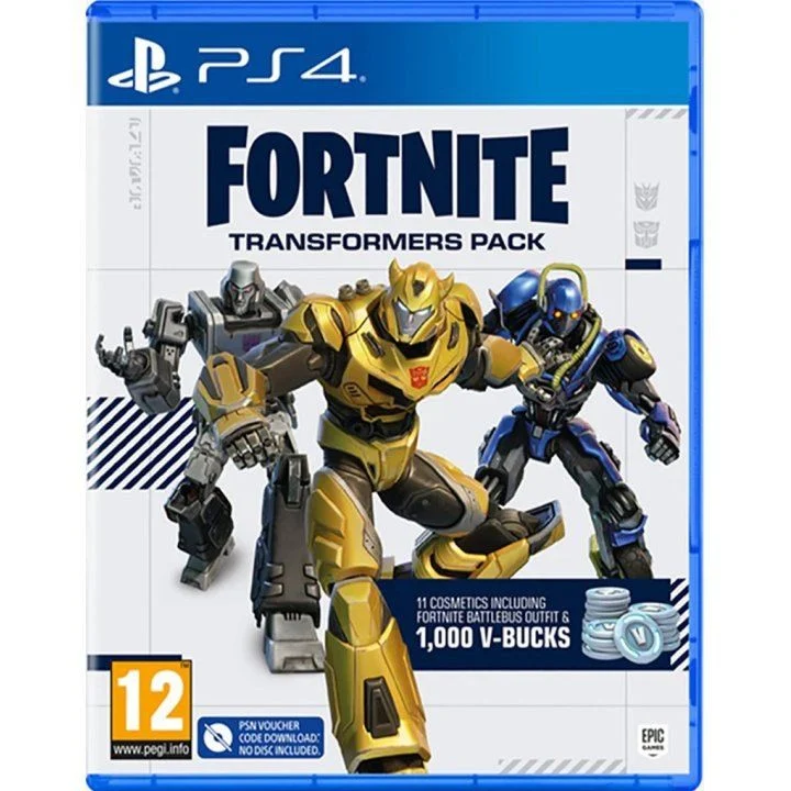 Fortnite: Transformers Pack (Code in a box)- PlayStation 4