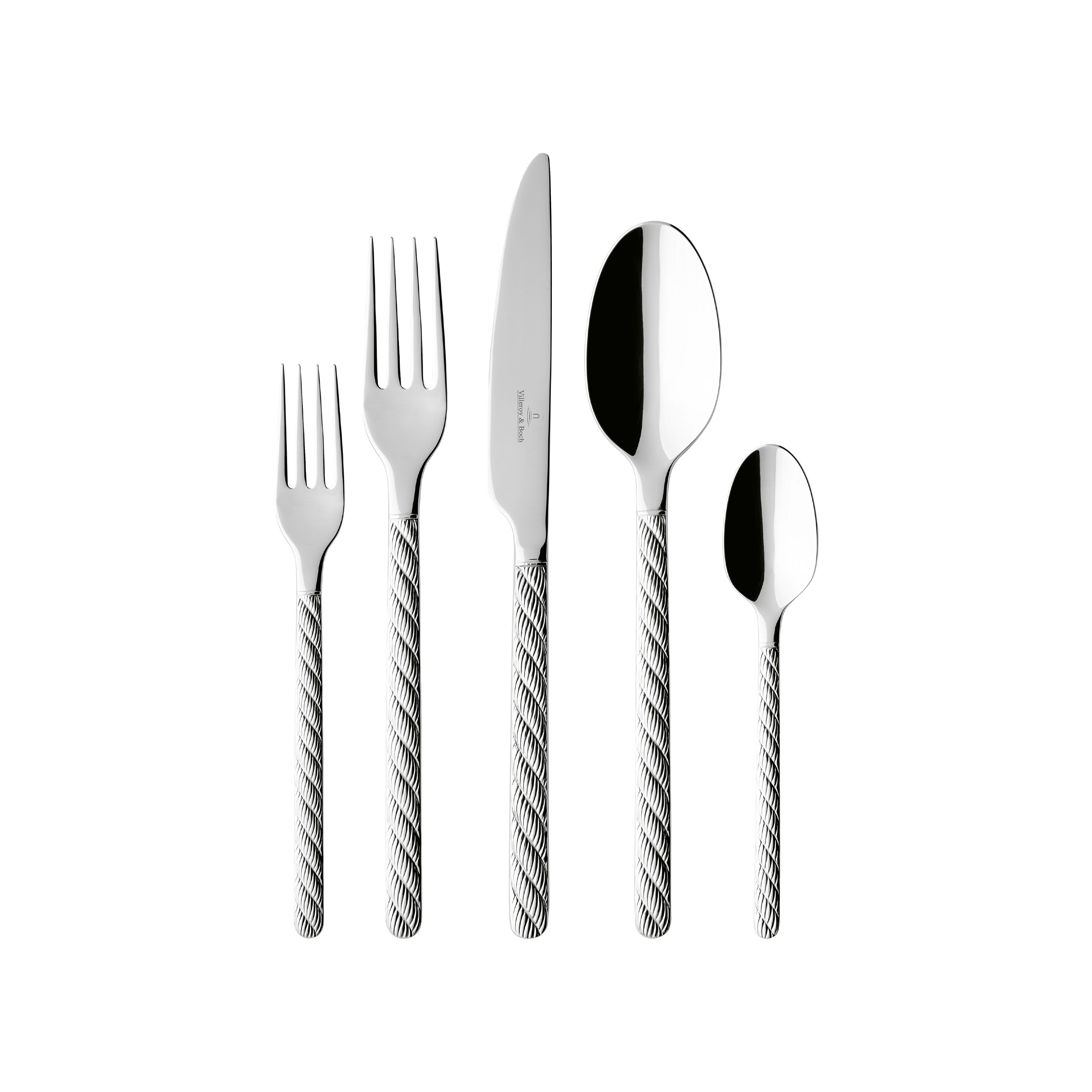 Montauk 20-piece flatware set stainless steel