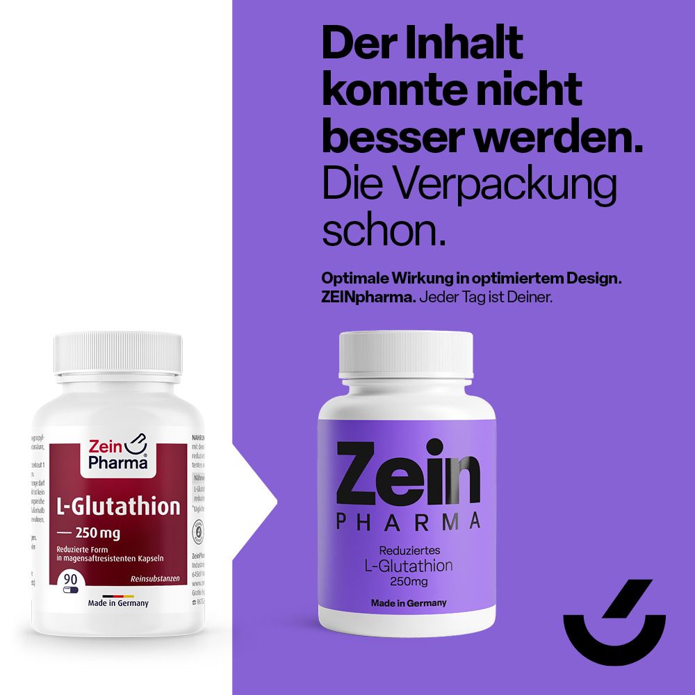 ZeinPharma® L Gluthathion Kapseln 250 mg