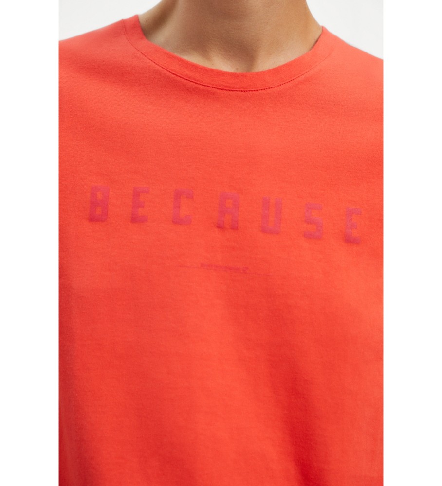 Camiseta laranja ECOALF Perth
