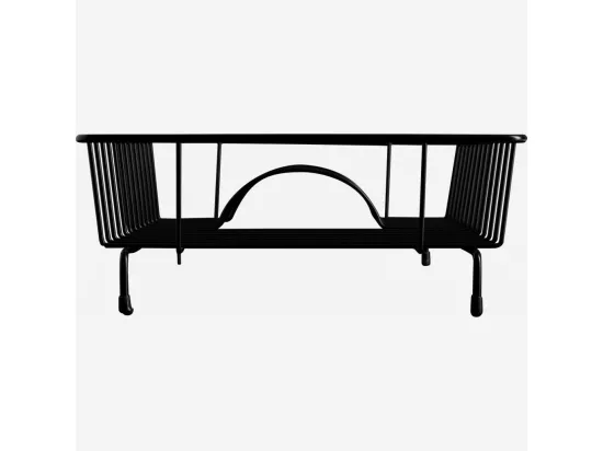 HABITAT - Égouttoir à couverts - Métal - Noir - Mikado