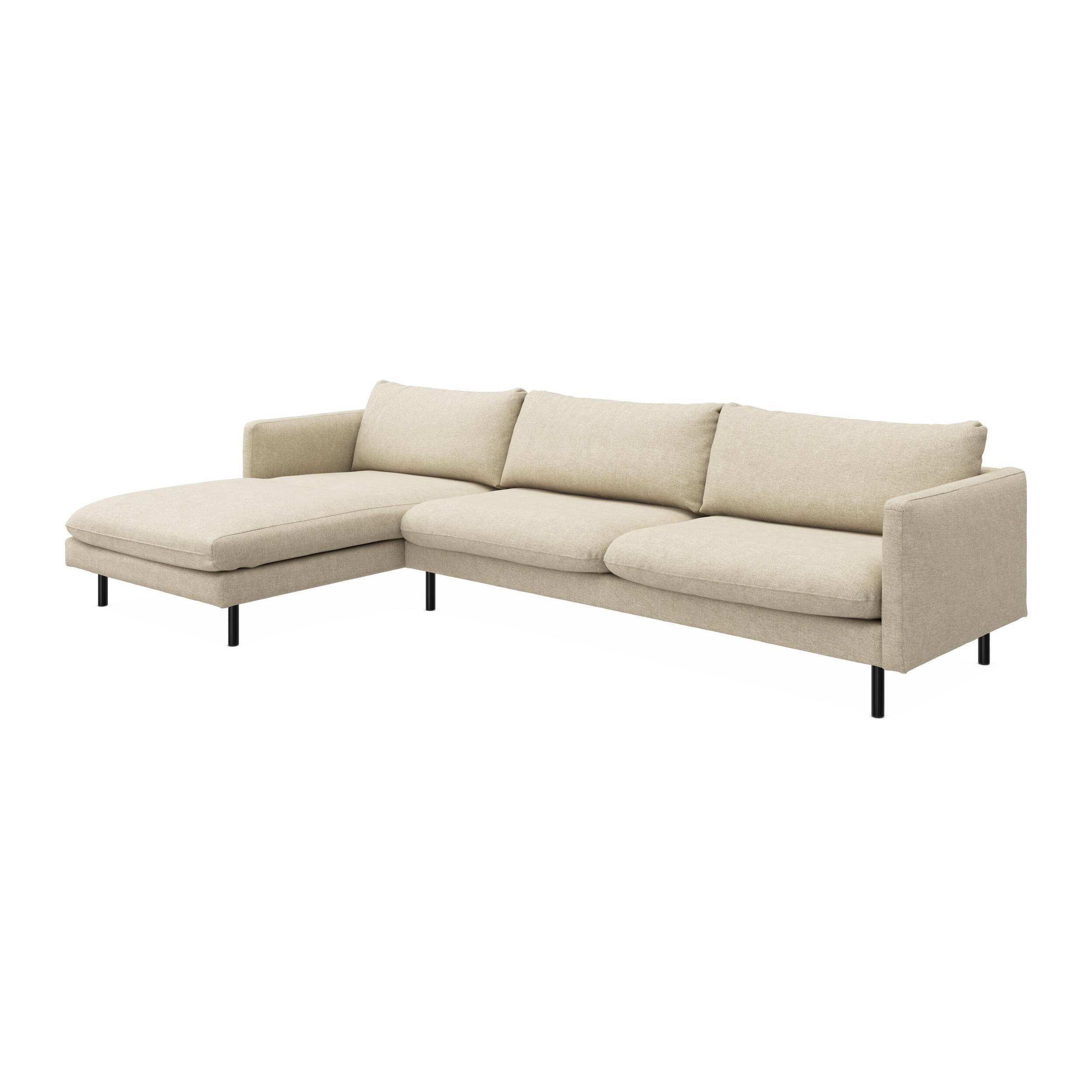 Bjorn venstrevendt sofa med chaiselong