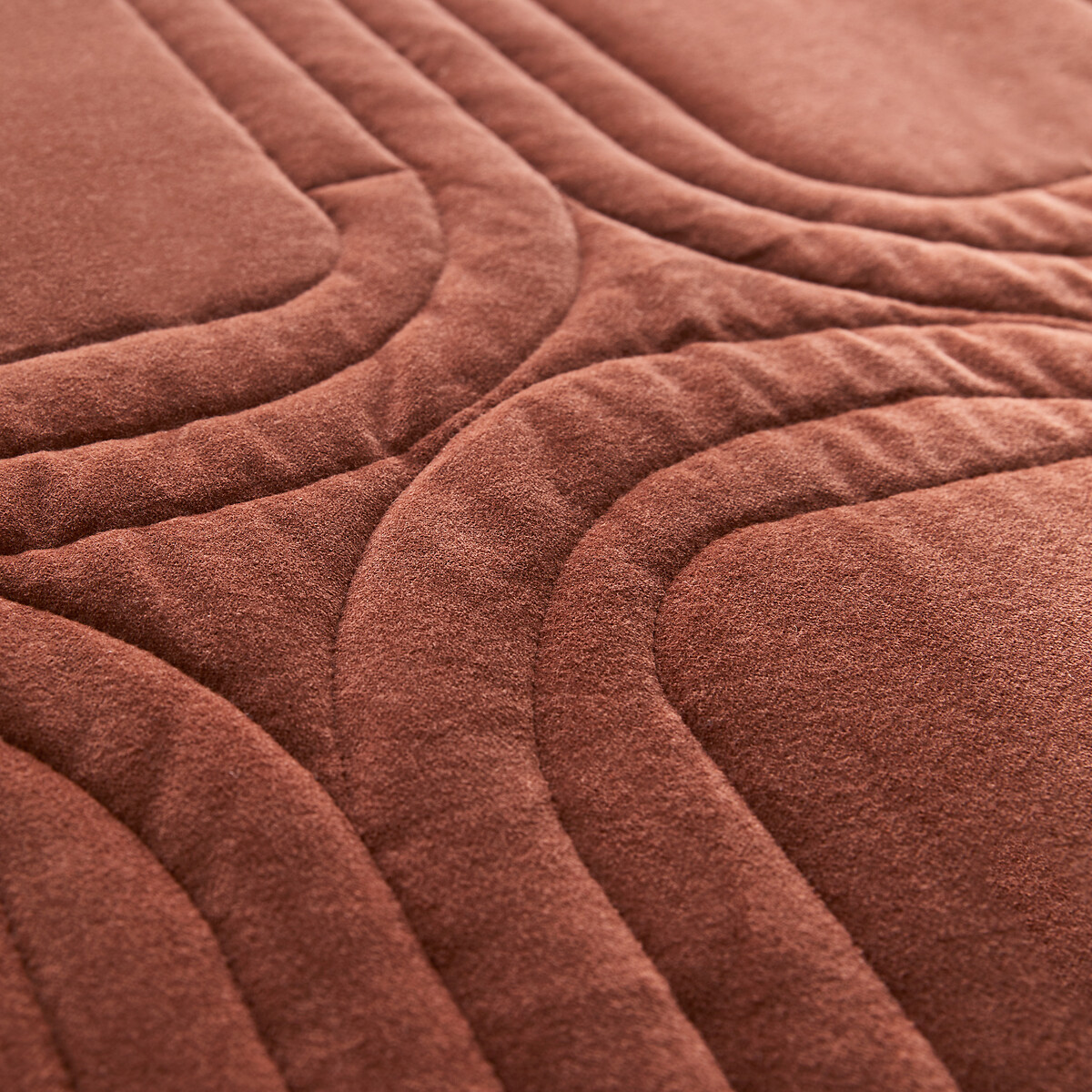 LA REDOUTE INTERIEURS<br>Capa almofada algodão veludo 65x65cm, Honorine