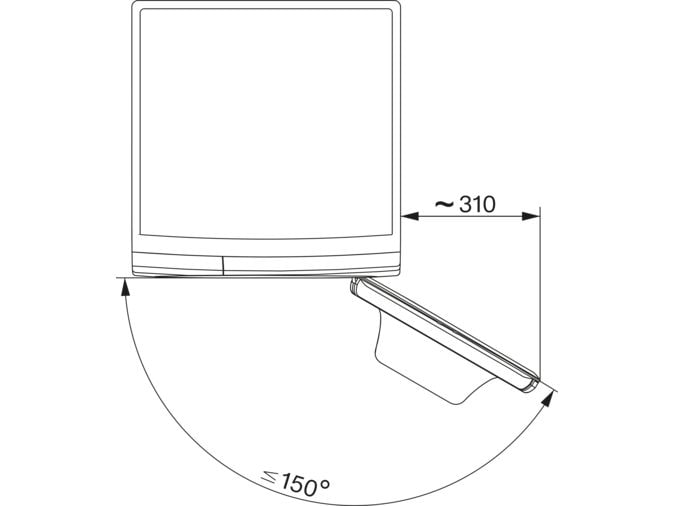 Miele Waschmaschine WSA 100-23 CH Rechts Frontloader mit 8 kg Ladekapazität