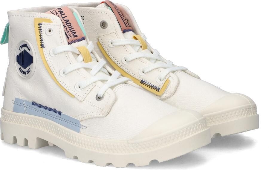 Palladium PAMPA~UNDERLAYER~~~~~~~~~~~~~~ Half-hoge schoenen Wit beige