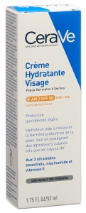 CERAVE Feuchtigkeitsspendende Gesichtscreme LSF50, 52 ml