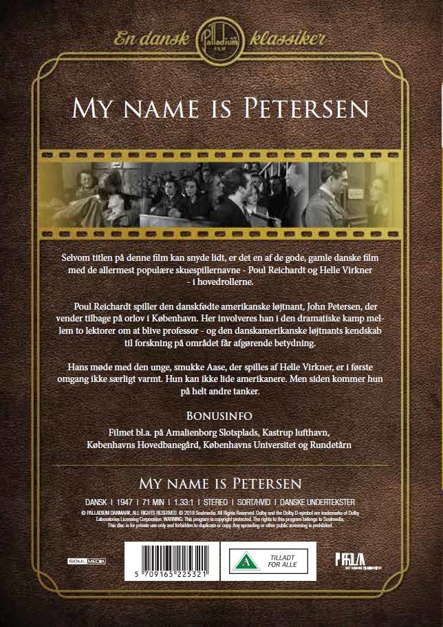 My name is Petersen - DVD