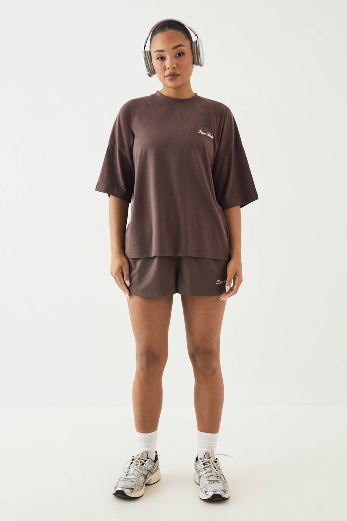 Ensemble Short Et T-shirt Henley Ultra-doux Dsgn Studio