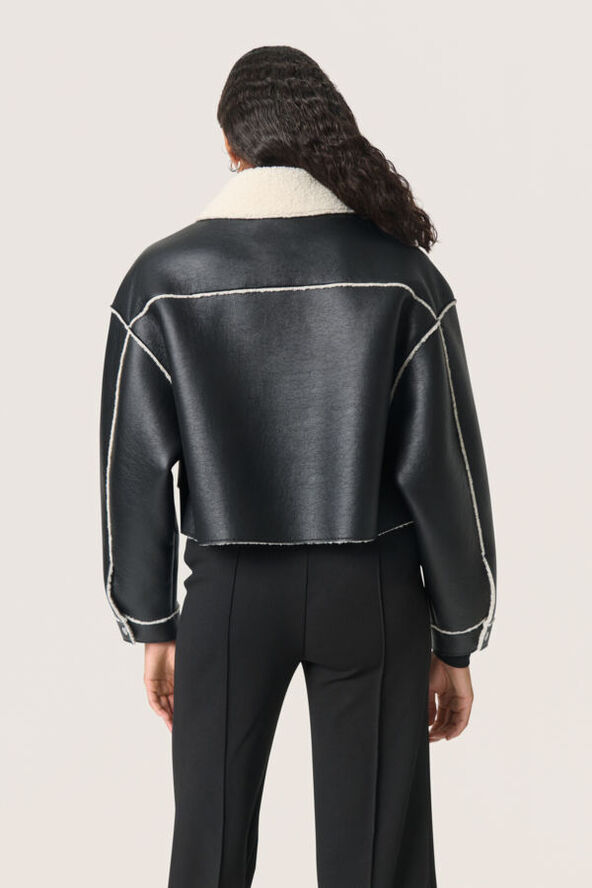 Soaked in Luxury SLLoise Jacket Black