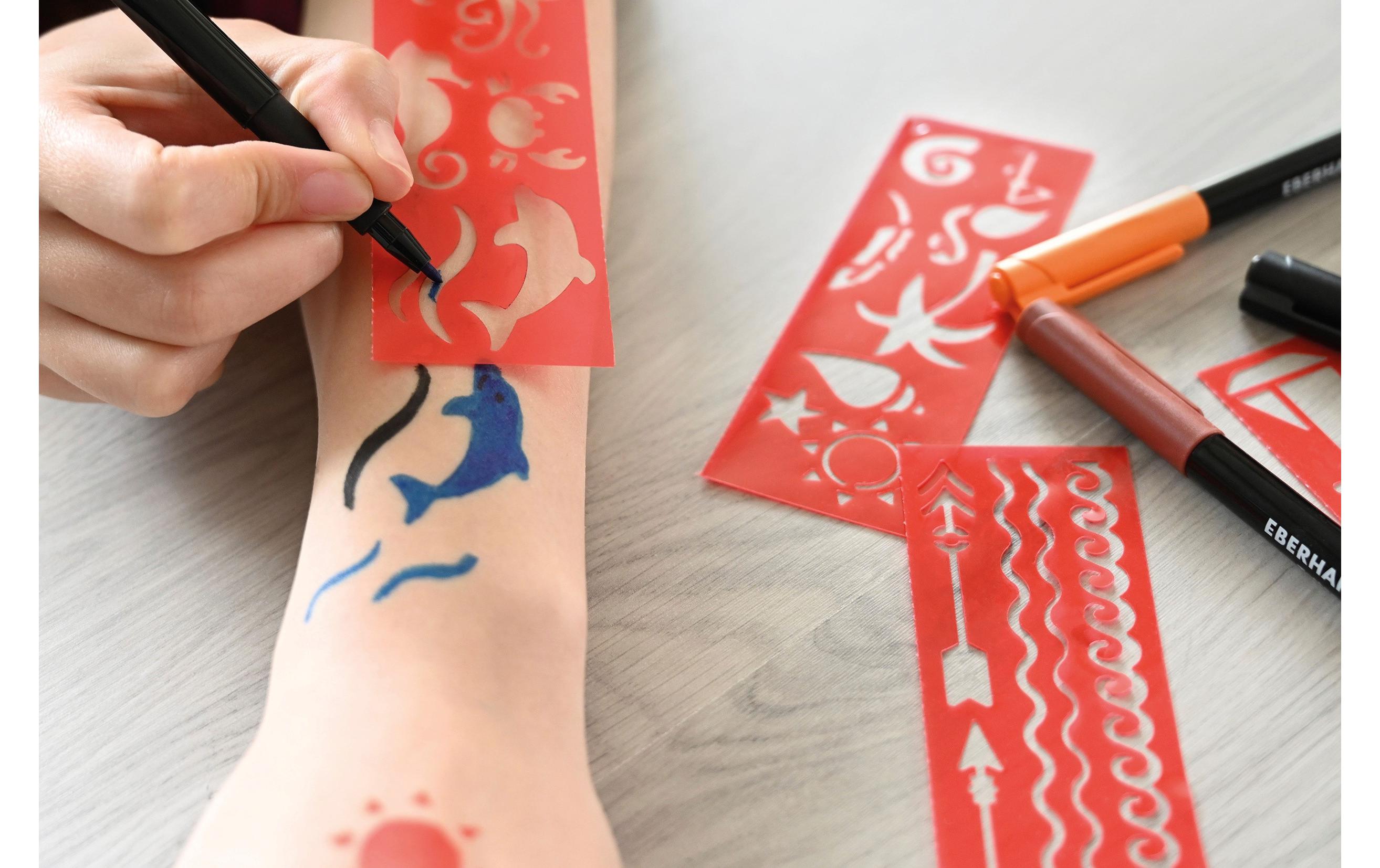 Tattoostift Set Beach, 4 StückStifte für den Tattoo-Trend