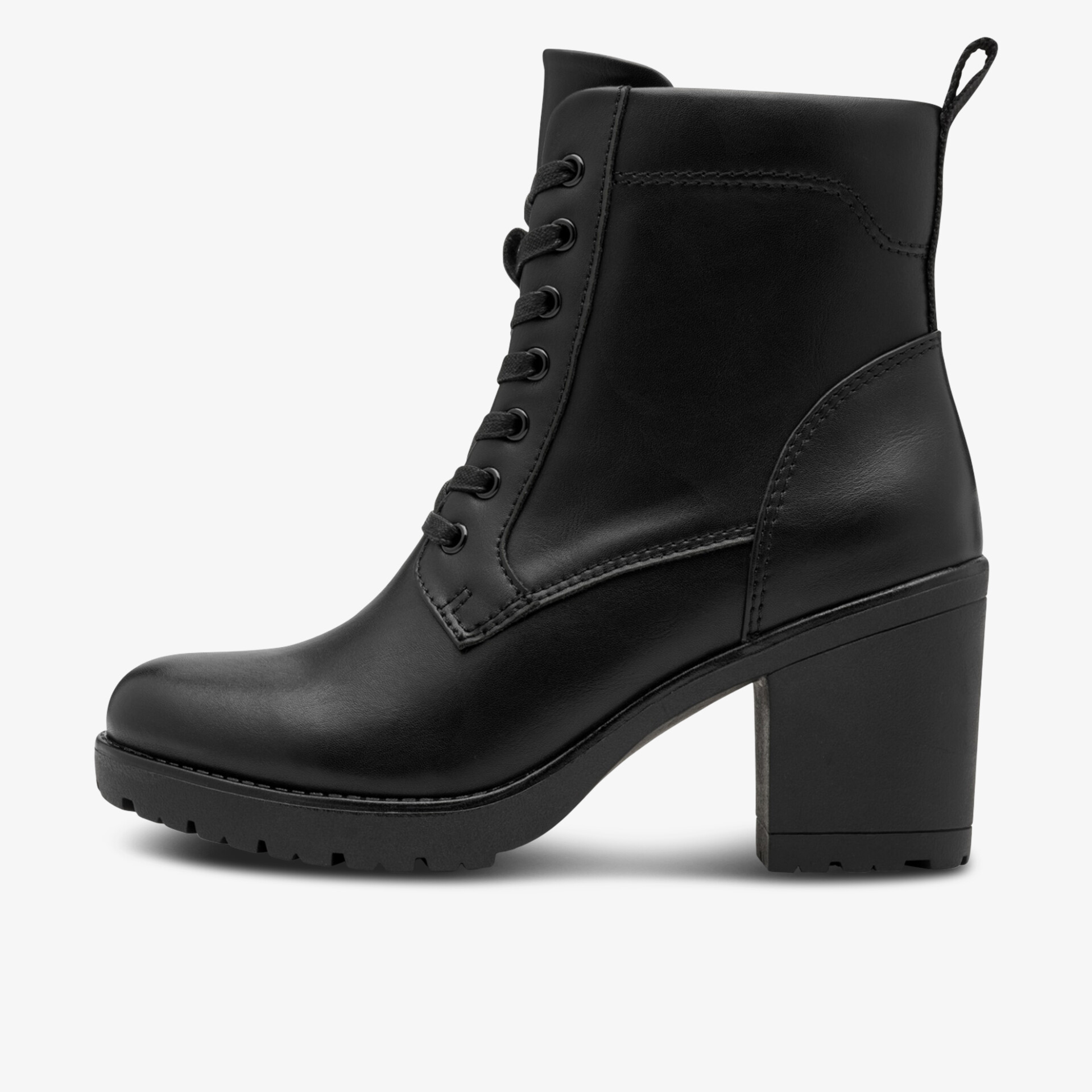 MARCO TOZZI Damen Schnürstiefeletten schwarz