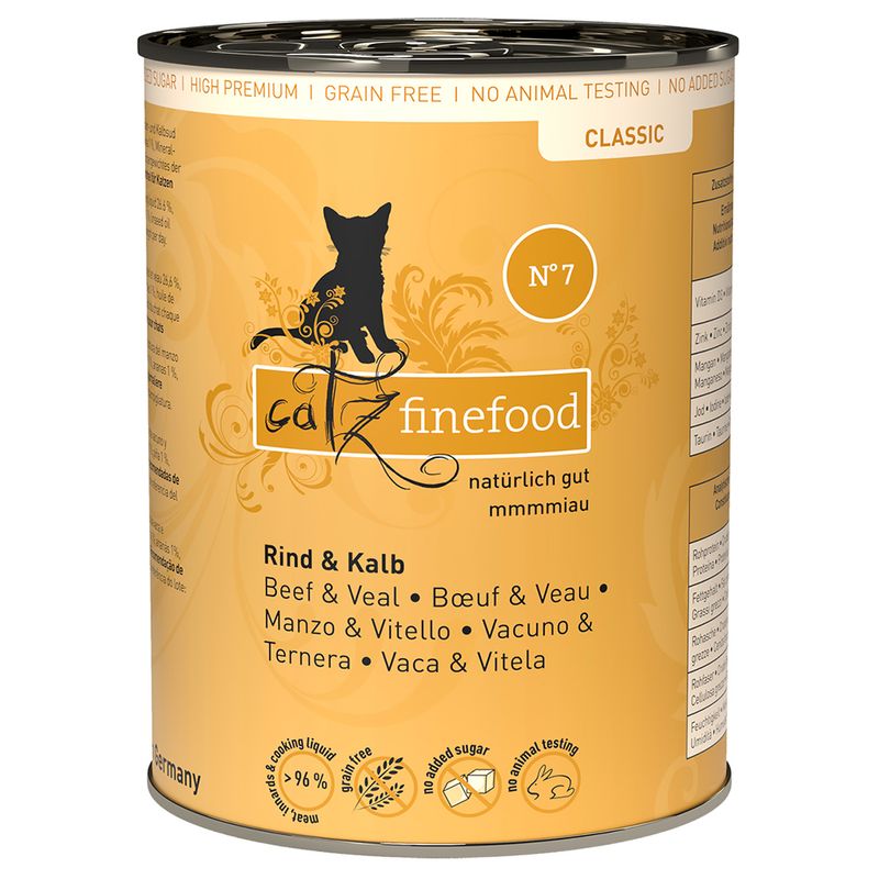 Offre d'essai mixte Catz Finefood 6 x 400 g