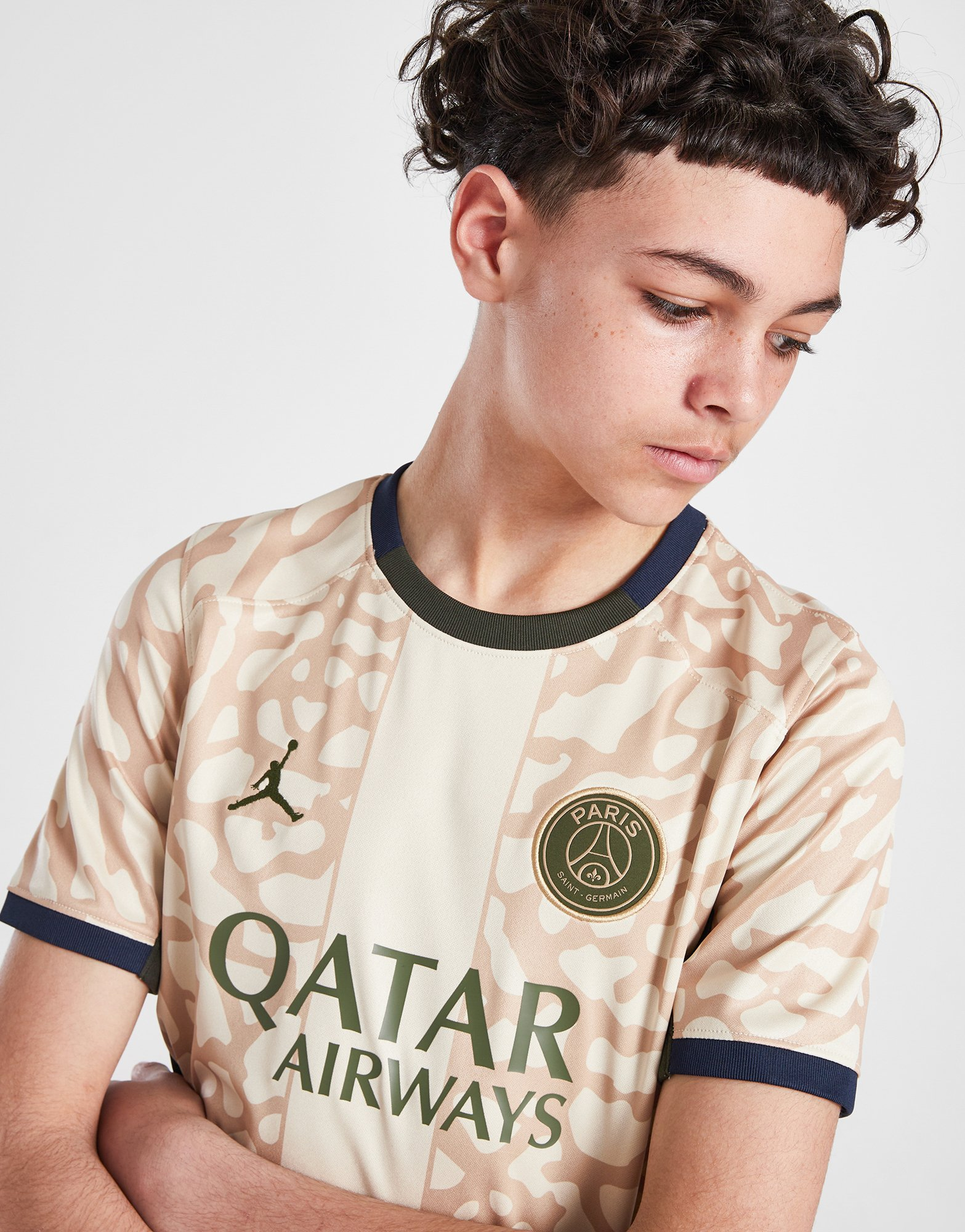 Jordan 4ème Maillot Paris Saint-Germain 2023/24 Junior