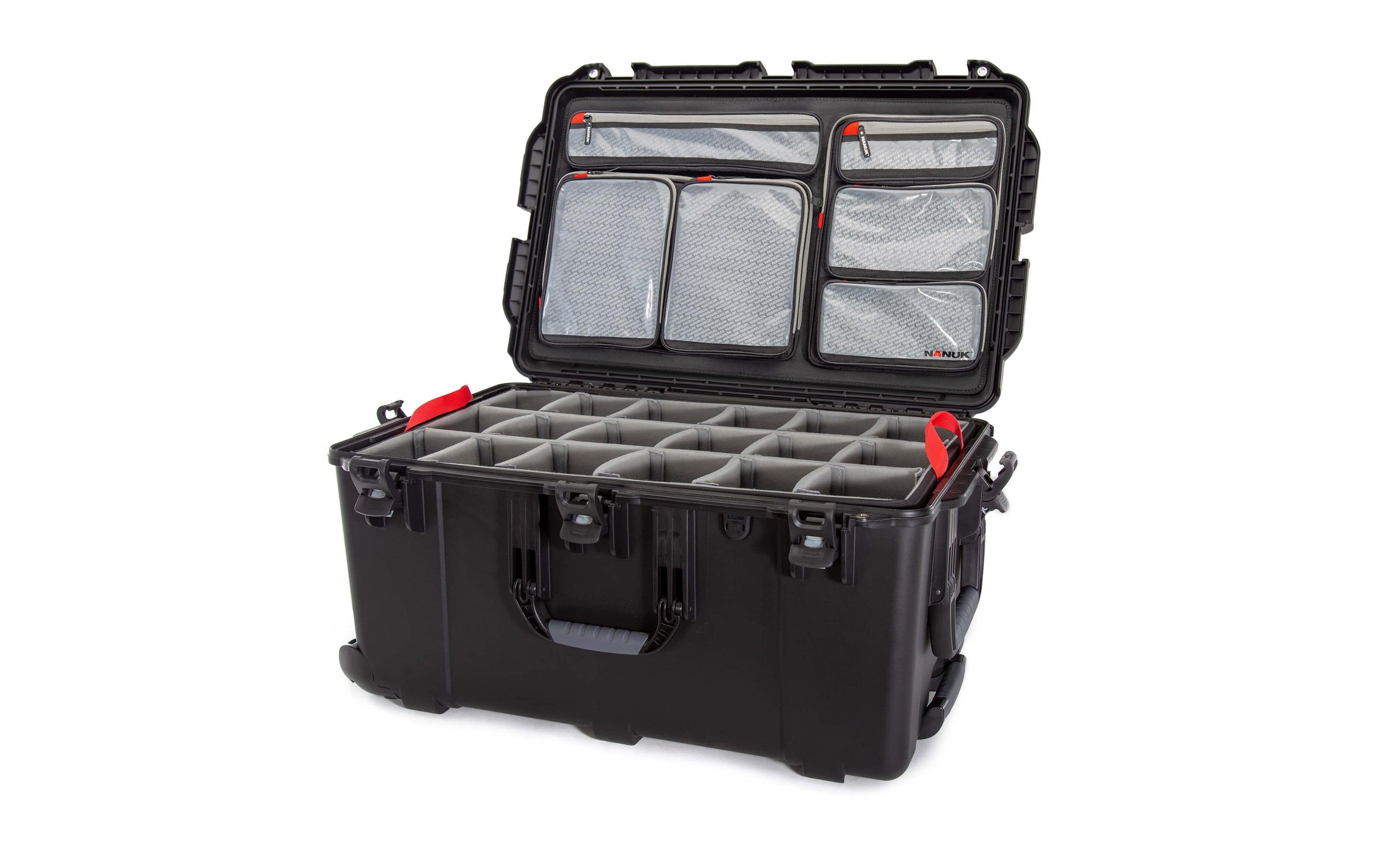 Einbaurahmen Deckel Organizer für Mod. 963/965<br>Hochwertiger Organizer für den Deckel des Kunststoffkoffers 963/965