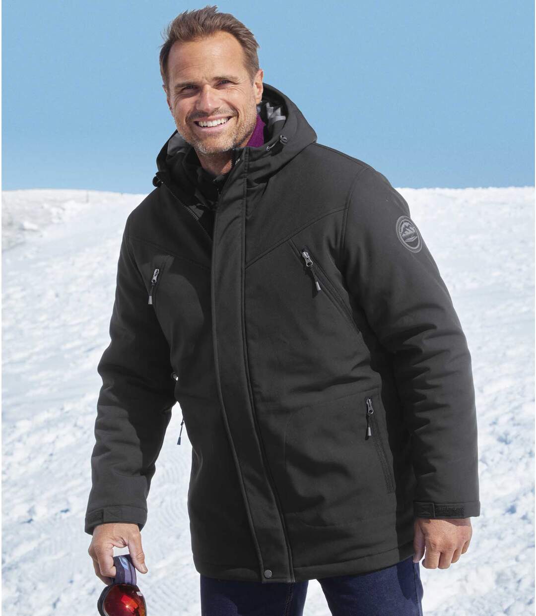Parka Softshell à Capuche Mountain