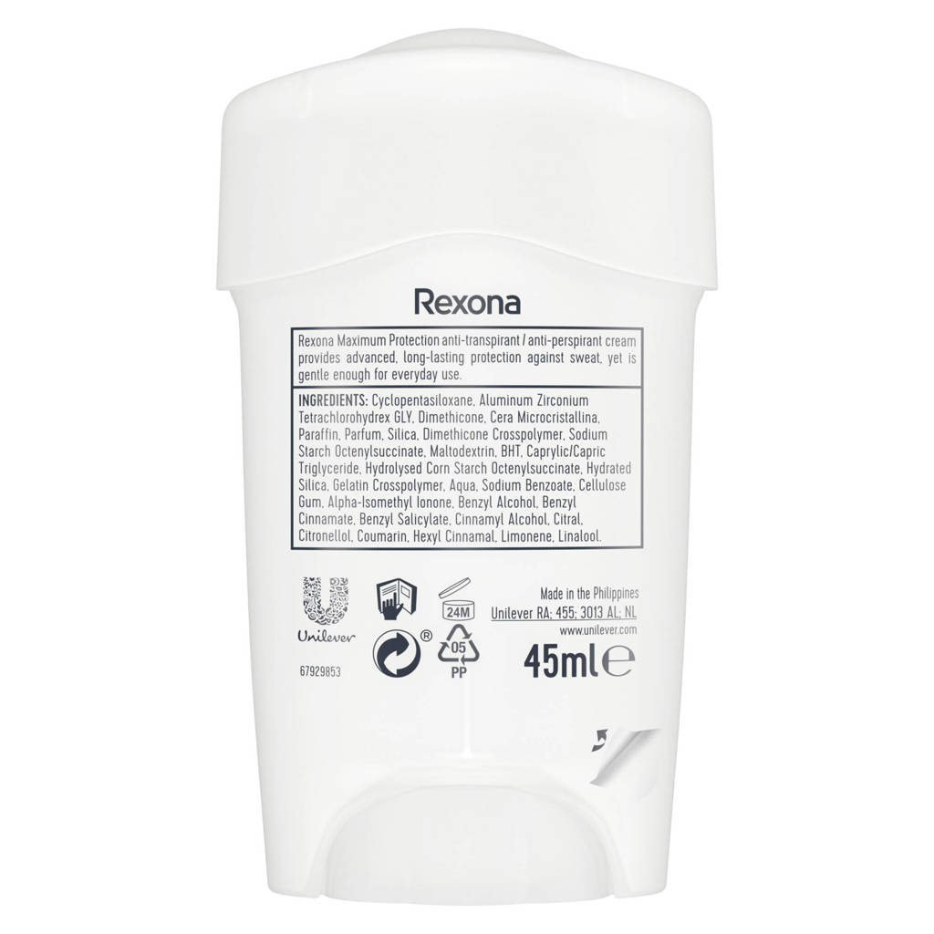 RexonaClean Scent anti-transpirant deodorant stick - 6 x 45 ml
