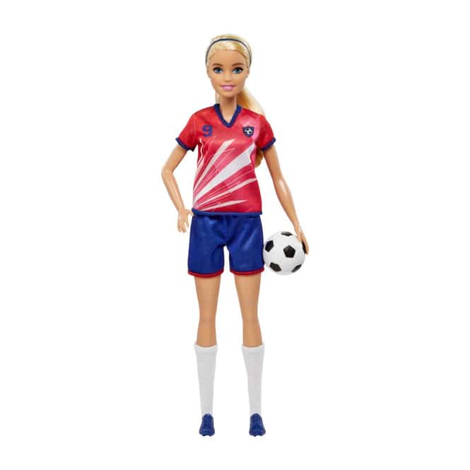 Barbie - Fußballspielerin - Puppe