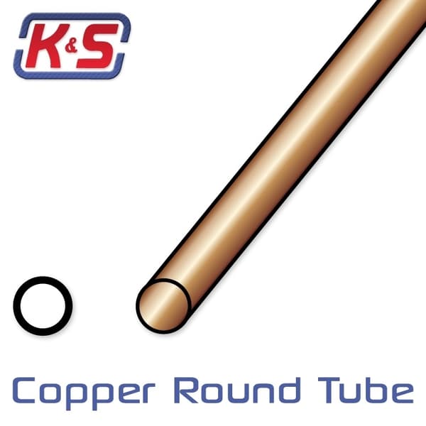 KS Aluminiumsrør 7mm 2stk