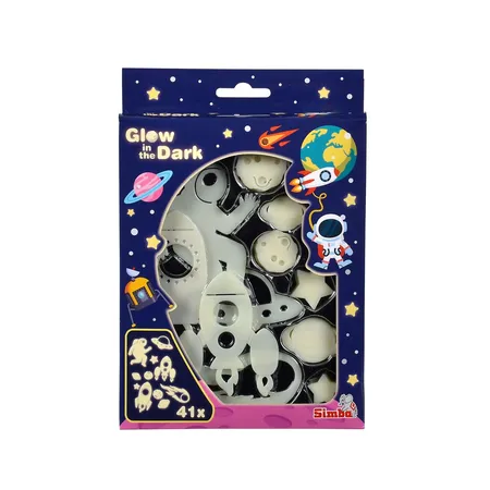 Simba Glow in the Dark Weltraum Set