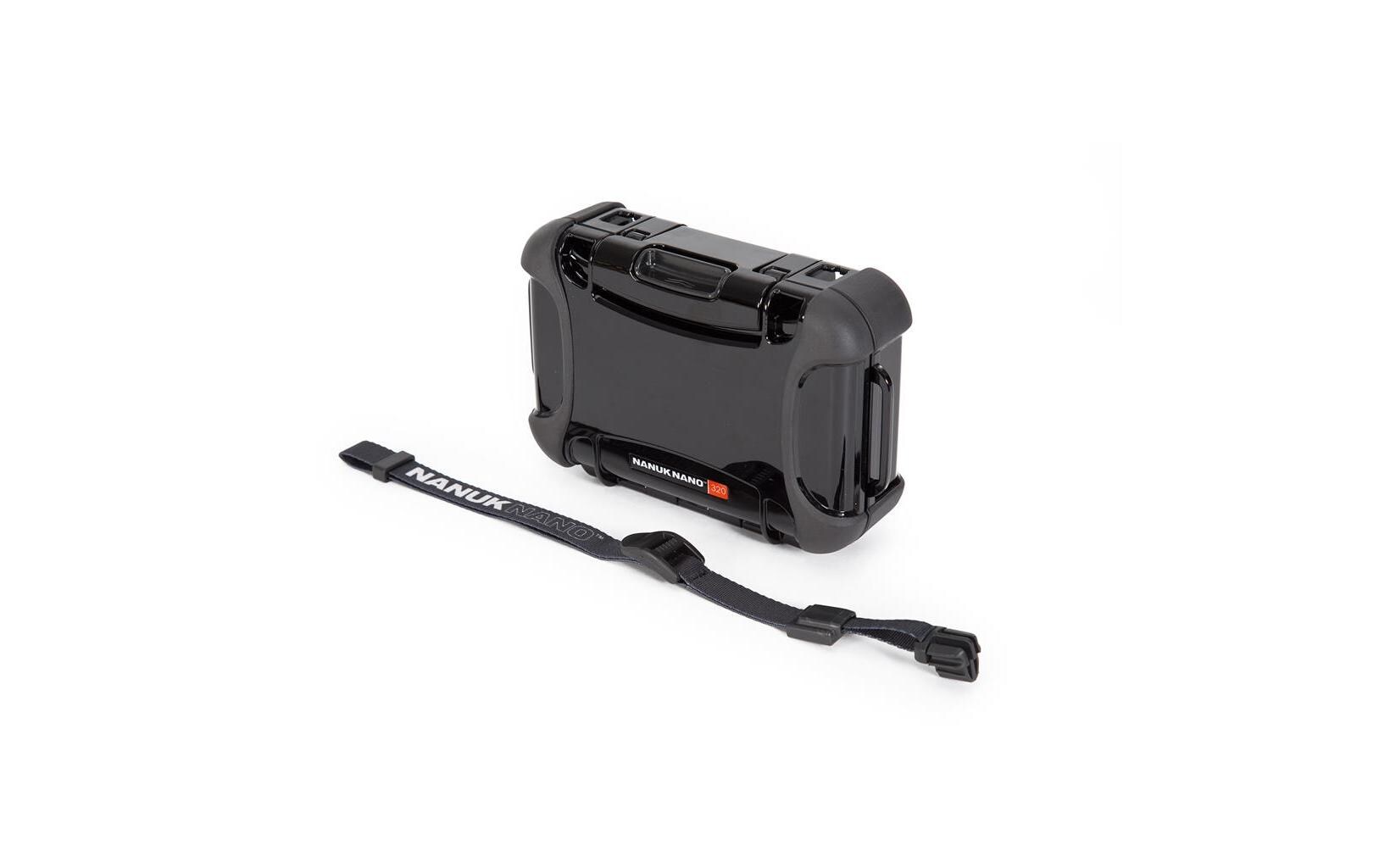 Outdoor-Koffer Nano 320 SchwarzWasserdichter und robuster Koffer für kleine Ausrüstungsgegenstände