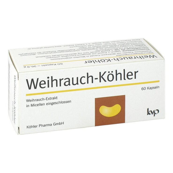 Weihrauch-Köhler Kapseln, 60 St