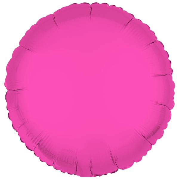 Neon Roze Helium Ballon Leeg 43cm