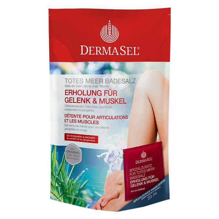 Dermasel Spa Totes Meer Badesalz Erholung für Gelenk & Muskel, 1 P