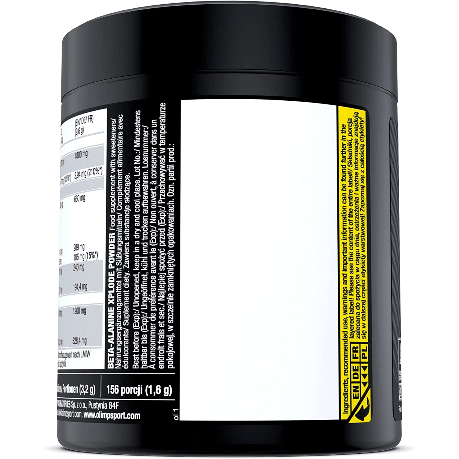 Beta-Alanine Xplode Powder - 250g - Orange