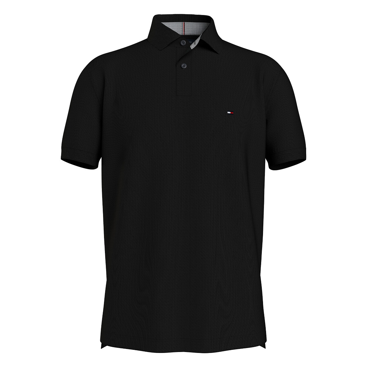 TOMMY HILFIGER<br>Polo reta e elástica, 2 botões