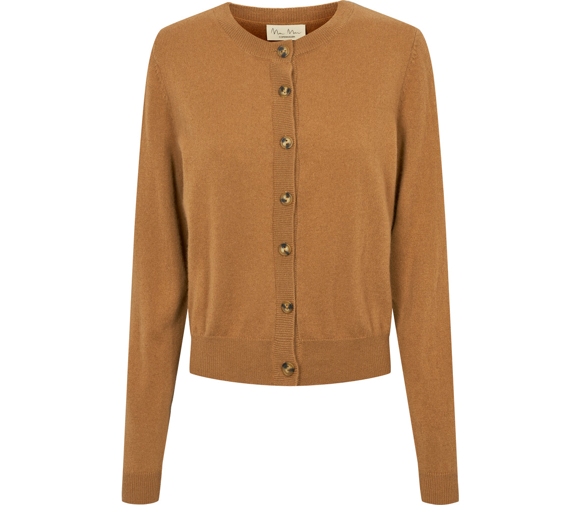 Tepi W, Kashmir Cardigan - Almond