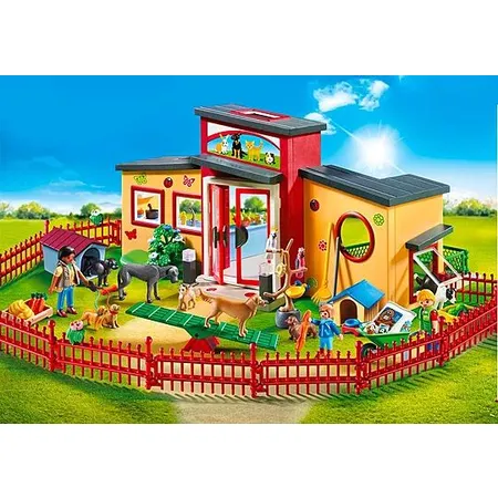 PLAYMOBIL® 71599 my Life - Tierhotel 'Pfötchen' (50 Jahre PLAYMOBIL®)