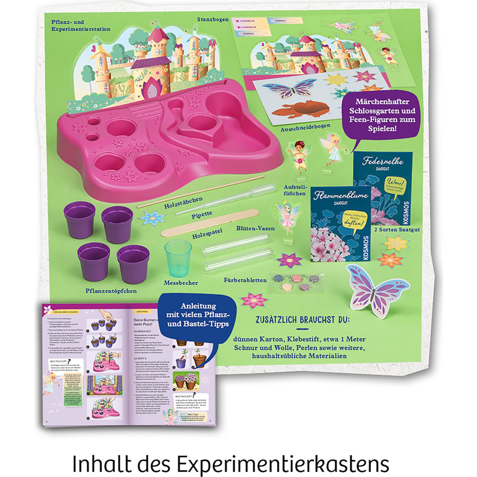 Kosmos Experimentierkasten Feen-Garten