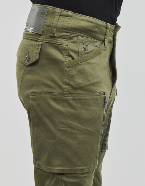 G-Star Raw - ZIP PKT 3D SKINNY CARGO - Kaki