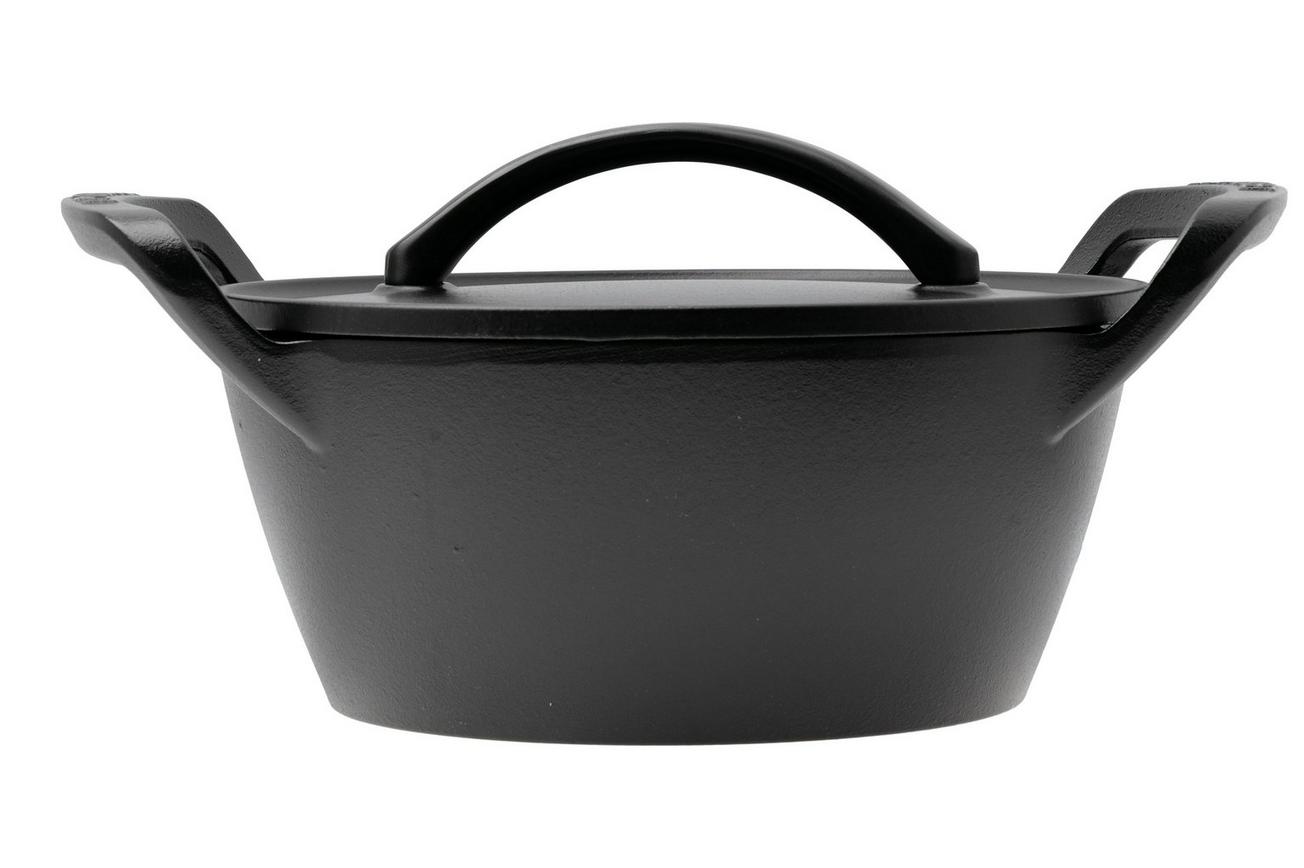 Le Creuset BBQ Outdoor Collection 21274250000005 Cast Iron Stewing Pan, braadpan, 25 cm, 4L