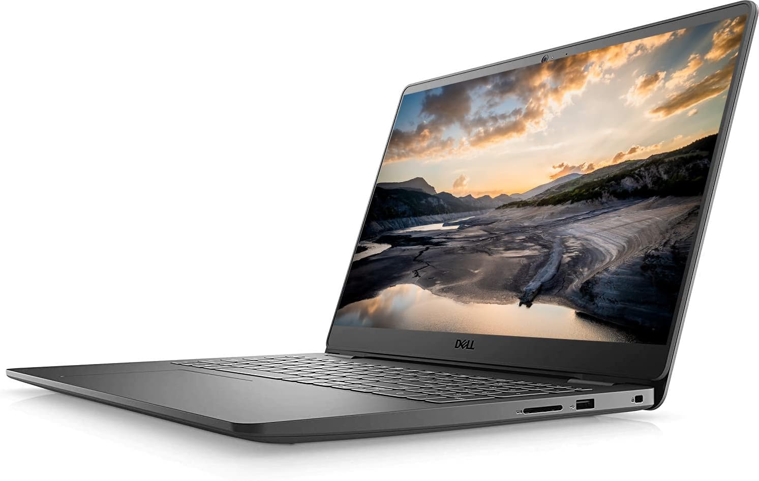 Notebook Dell Inspiron 3000 para uso empresarial, tela HD de 15,6