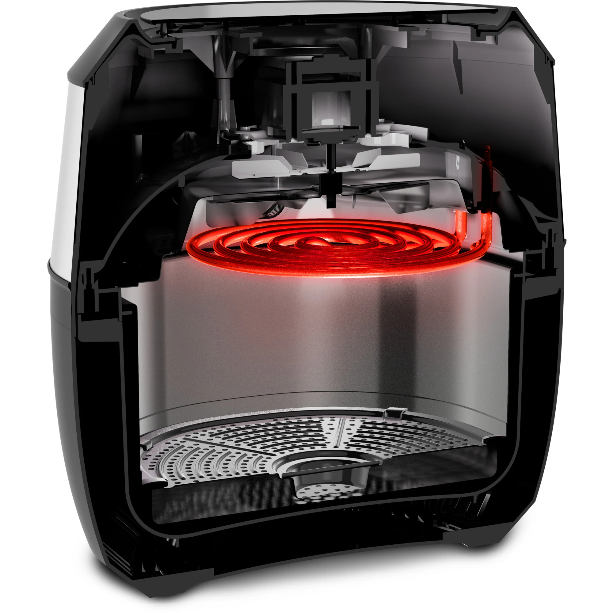 Tefal Heißluftfritteuse Heißluftfritteuse Easy Fry XXL