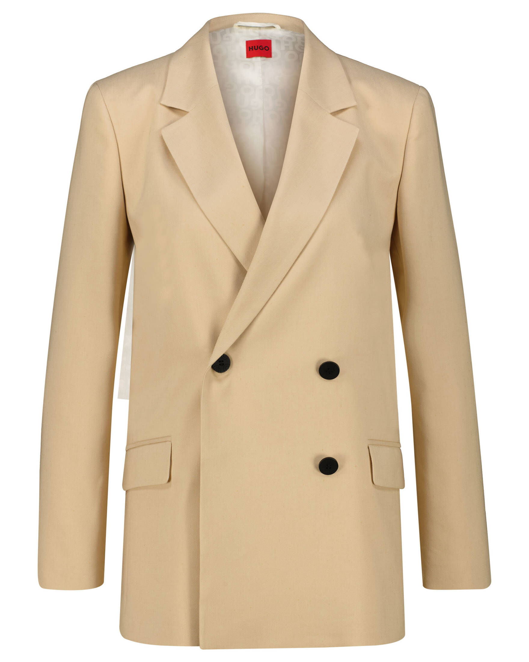 HUGO| Damen Blazer mit Leinen AVANI-2