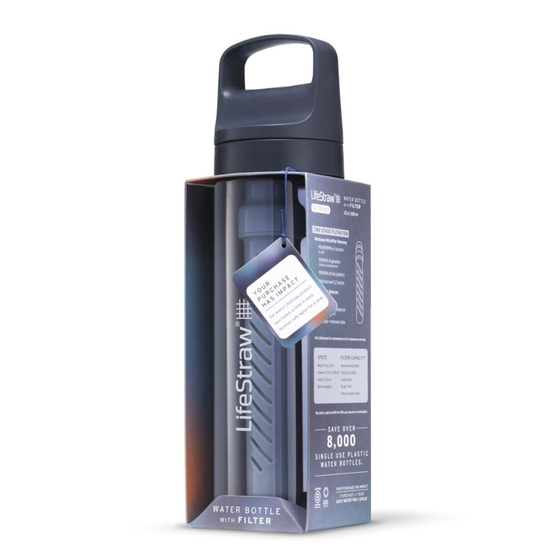 LifeStraw Go 2.0 650 waterfilterfles - Blue