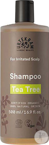 Urtekram Tea Tree Shampoing Cuir Chevelu Irrité Flacon 500ml