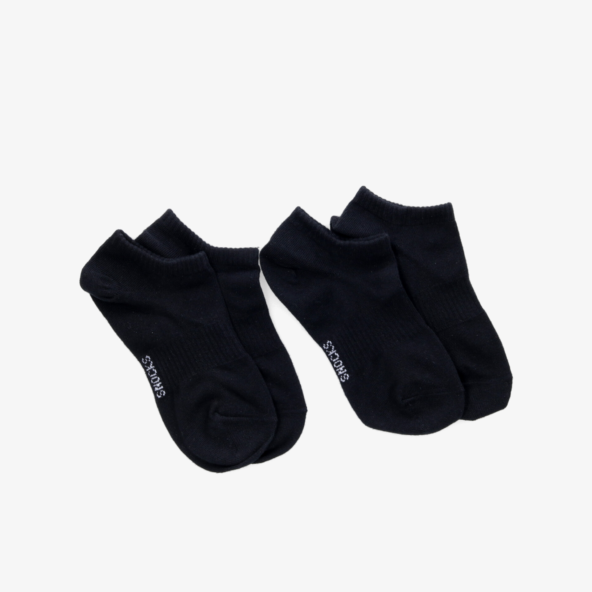 Snocks Unisex Sneakersocken schwarz