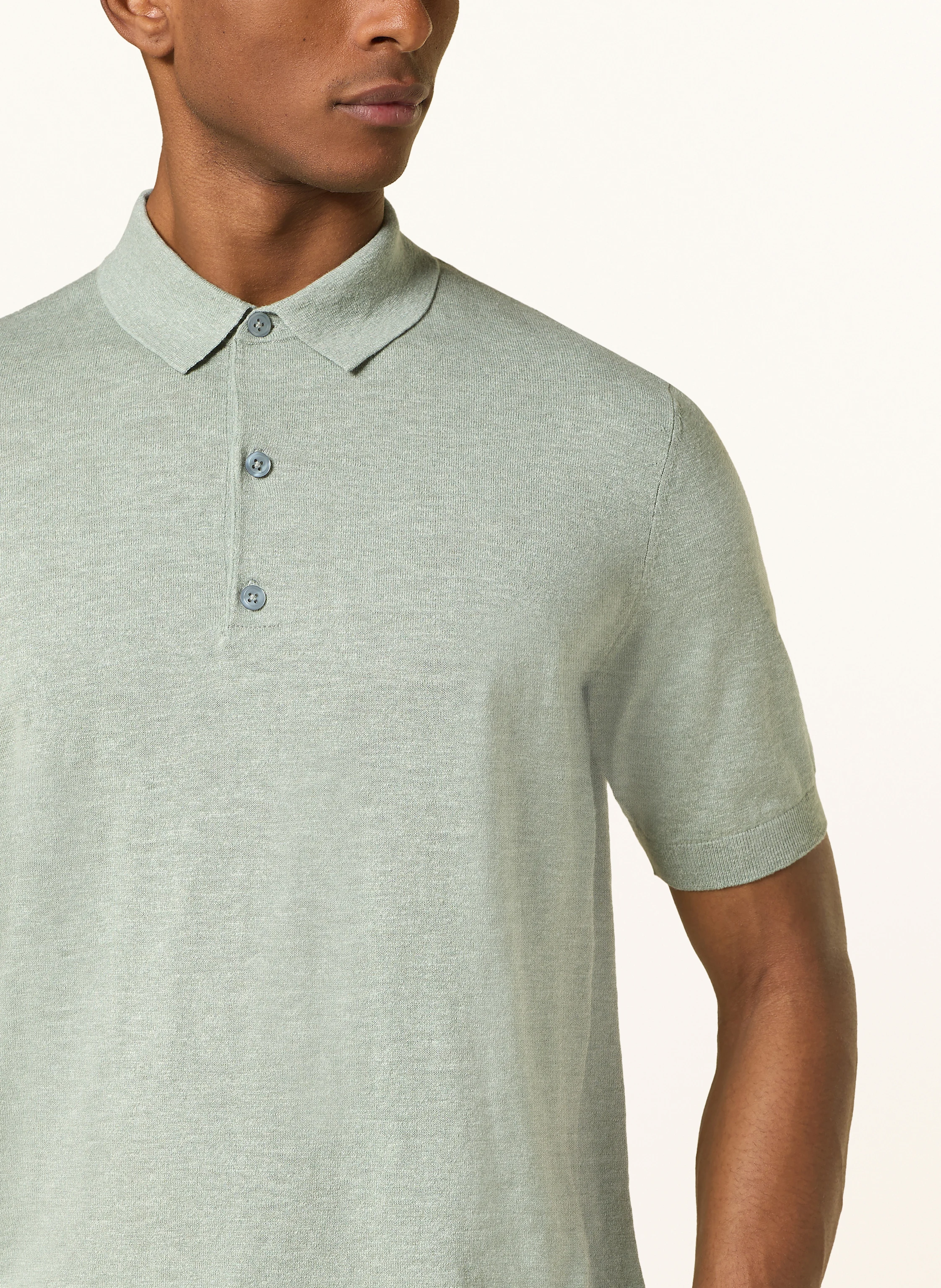 STROKESMAN'S Strick-Poloshirt